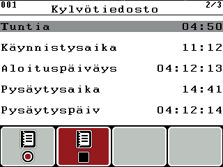 Käyttö QUANTRON-A 4 4.8.2 Tallennuksen käynnistäminen 1 2 3 3 4 5 10 6 9 7 8 Kuva 4.