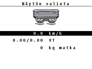 4 Käyttö QUANTRON-A 4.9.2 Näytön valinta Voit muokata käyttöyksikön käyttökuvan näyttökenttiä yksilöllisesti.