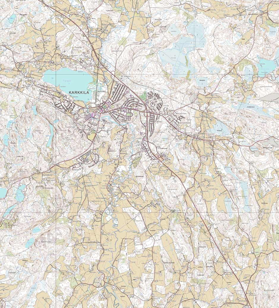 MERKINNÄT TARKASTELUALUEEN RAJA Saavajokilaakso ARVOKAS VILJELYMAISEMA JÄRVEN- PÄÄ LUONNONMAISEMA TÄRKEÄ VIRKISTYSALUE MAISEMANHOITO- TAI