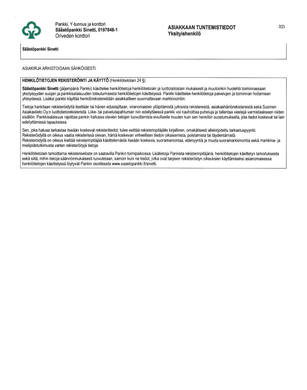 78 2(2) Säästöpankki