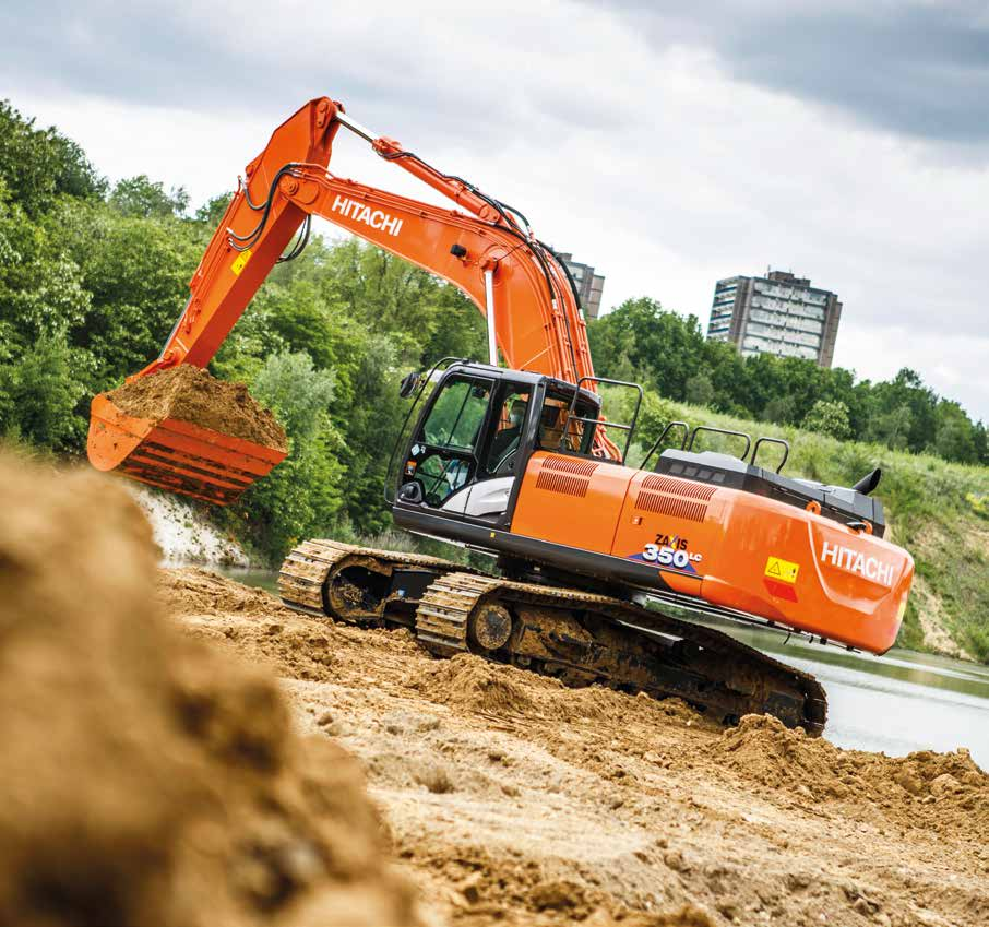 ZAXIS-6-sarja HYDRAULINEN KAIVUKONE Mallikoodi : ZX350LC-6 / ZX350LCN-6