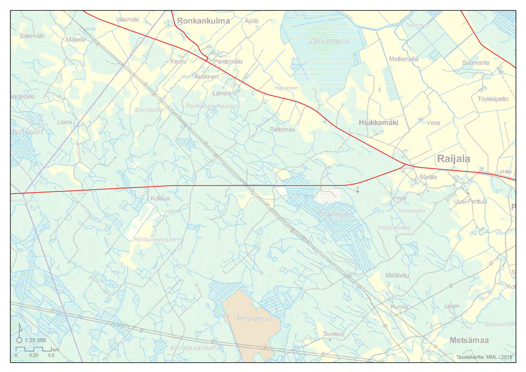 16 Nopeusrajoitus 100 km/h 80 km/h 60 km/h 50 km/h KVL 2670 Ajoneuvoliikenteen verkko Jalankulku- ja pyöräilyväylien verkko 10 Toimenpide-esitys Sivu 4 Vt 12 liikenneturvallisuustarkastus an Ha h va