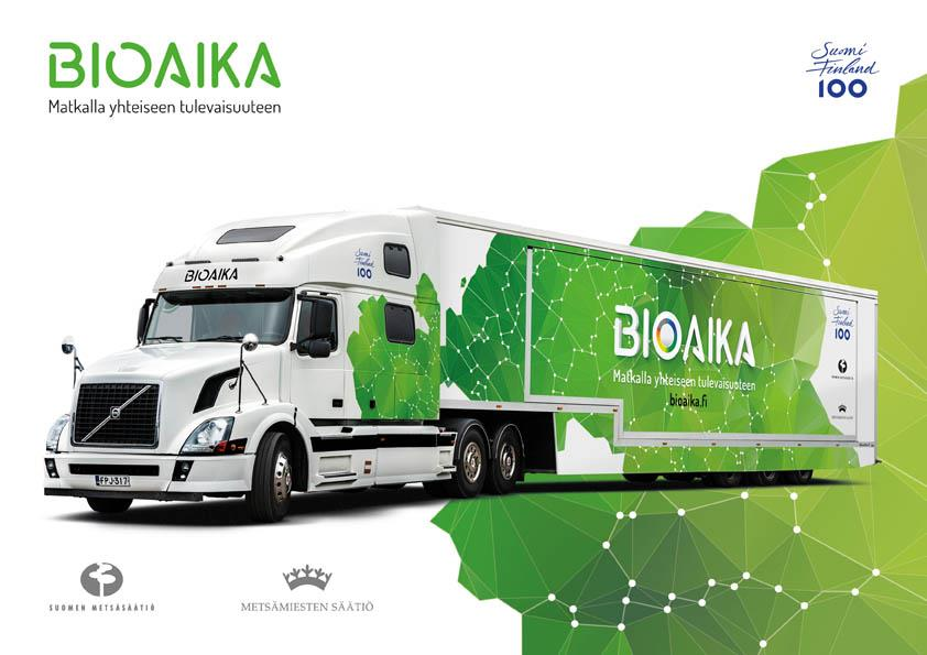 Kiertueen aikana esitellään myös kiertuepaikkakuntien biotalousvahvuuksia.