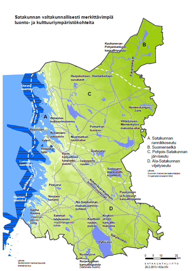 Sisältö Hiljaiset äänimaisemat ja Satakunta