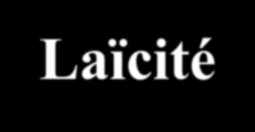 Laïcit