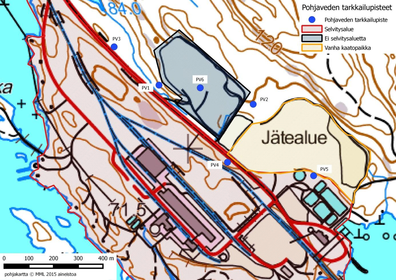 25 (38) 3.4.2 Pohjaveden tarkkailu Pohjaveden tarkkailua suoritetaan vanhan kaatopaikan vesien tarkkailuohjelman mukaisesti.