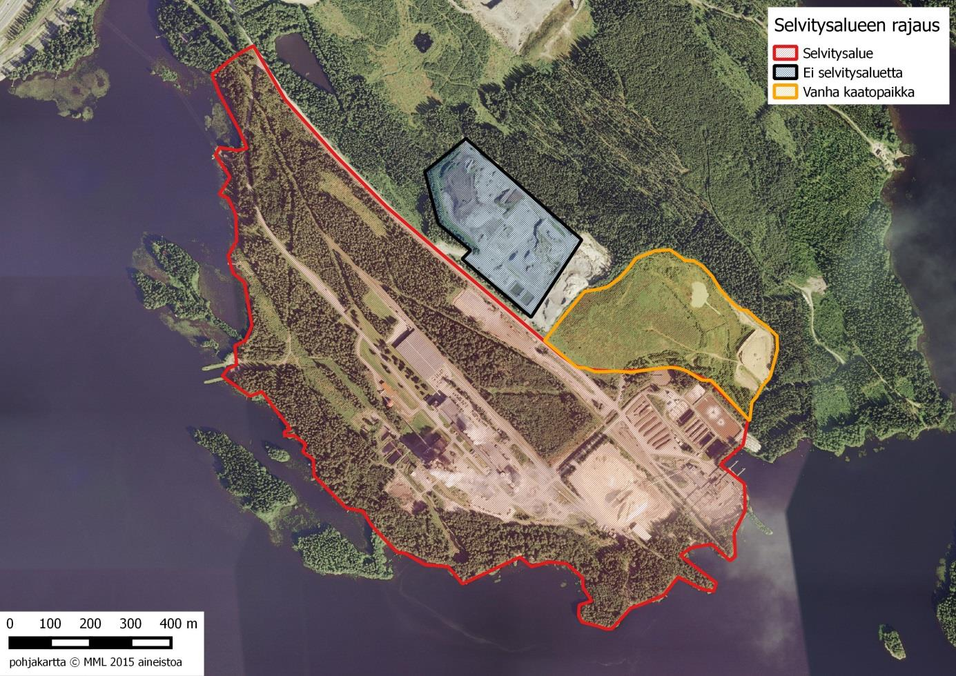 8 (38) Kuva 3 Ilmakuva Savon Sellun selvitysalueesta Liikenne tehdasalueelle kulkee Selluntien kautta (kuva 4). Tehdasalueelle kulkua on rajoitettu ja tulotie on suljettu portilla.