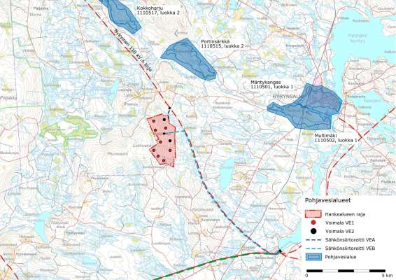 PROKON Lumivaaran tuulivoimapuisto VAIKUTUKSET MAAPERÄÄN JA VESISTÖIHIN 10.3.