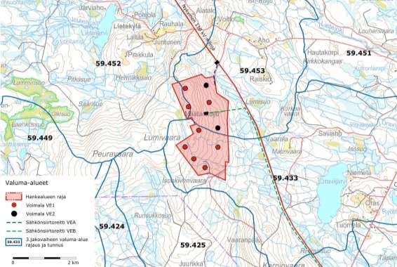 PROKON Lumivaaran tuulivoimapuisto VAIKUTUKSET MAAPERÄÄN JA