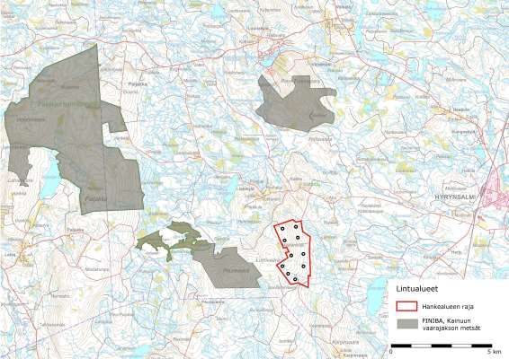 PROKON Lumivaaran tuulivoimapuisto PROKON Wind Energy Finland Oy Ympäristövaikutusten arviointselostus VAIKUTUKSET NATURA-ALUEISIIN, LUONNONSUOJELUALUEISIIN JA SUOJELUOHJELMIEN KOHTEISIIN 14.2.