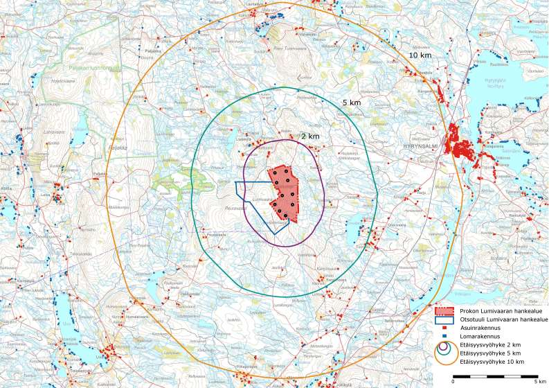 Prokon Lumivaaran tuulivoimapuisto VAIKUTUKSET IHMISTEN ELINOLOIHIN JA VIIHTYVYYTEEN PROKON Wind Energy Finland Oy Sähkönsiirtovaihtoehto VEA toteutetaan maakaapelilla.