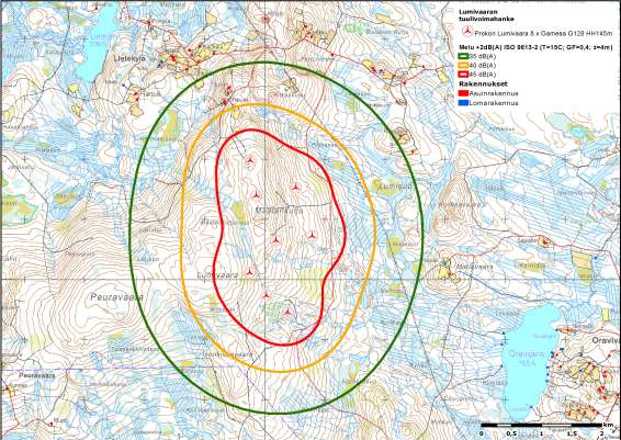Prokon Lumivaaran tuulivoimapuisto VAIKUTUKSET IHMISTEN ELINOLOIHIN JA VIIHTYVYYTEEN PROKON Wind Energy Finland Oy Kuva