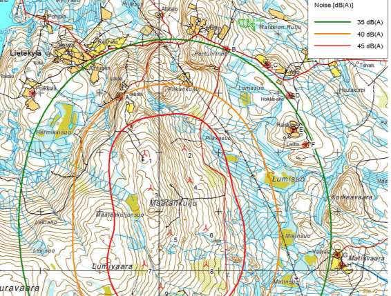 Prokon Lumivaaran tuulivoimapuisto VAIKUTUKSET IHMISTEN ELINOLOIHIN JA VIIHTYVYYTEEN 15.12.