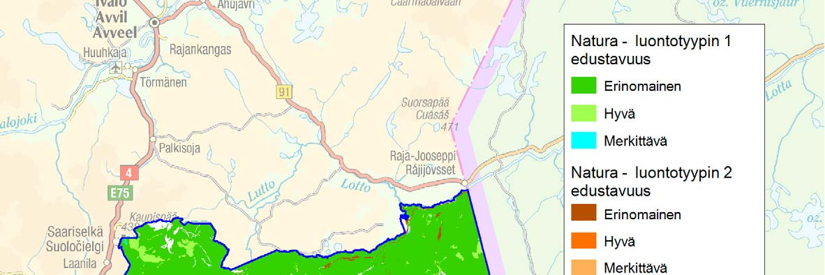 Govva 8. Natura 2000 -luondotiippaid mihtilmasvuohta.