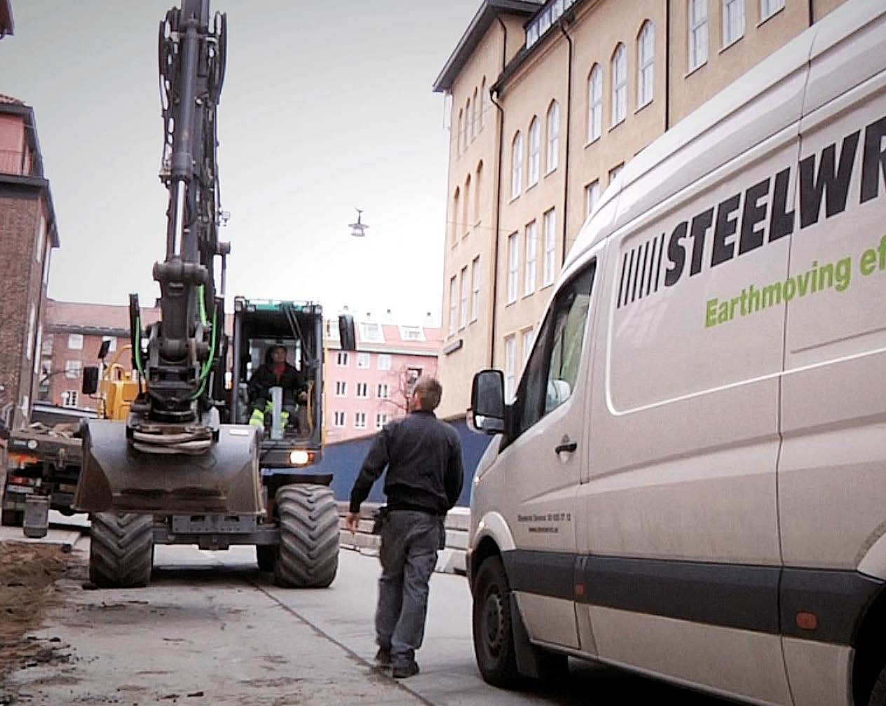 Steelwrist Support Nopea palvelu, missä hyvänsä