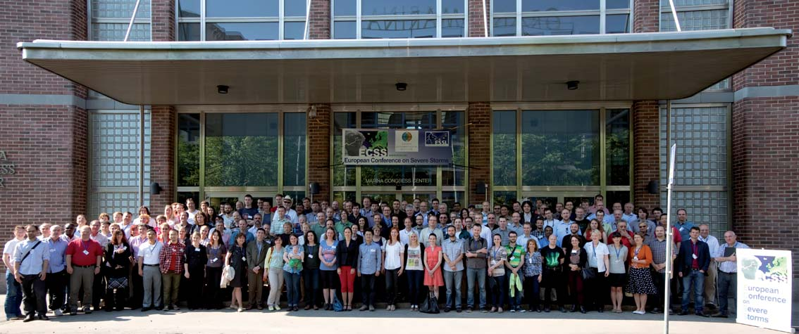 Rajuilmakonferenssi Helsingissä Ilmatieteen laitos ja rajuilmoihin keskittyvä tutkimuslaitos, European Severe Storms Laboratory, järjestivät Euroopan rajuilma-aiheisen konferenssin (European