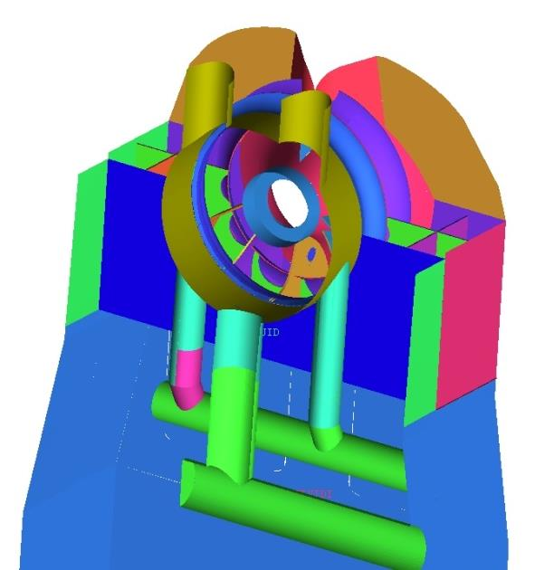 84 Rakenteellisen hilan luomiseen käytettiin Ansys ICEM CFD ohjelmistoa ja lohkomismenetelmää (eng. blocking). Näin hilasta saatiin täysin rakenteellinen ja muokattava.