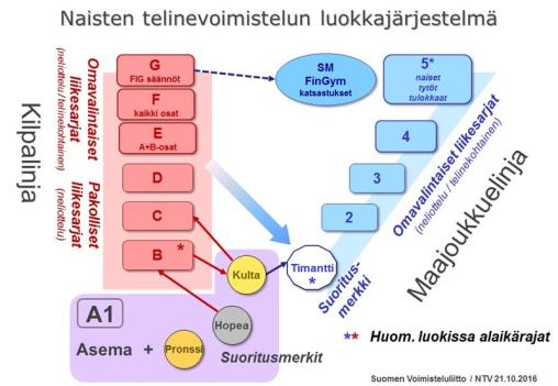 NTV:n luokkajärjestelmä Yleinen osuus Stara-tapahtuma Staran arvosteluohjeet, Arvi-koulutus (katsottavissa Youtubessa) Arvi saa arvioida suorituksia Stara-tapahtumissa Pronssi-, hopea- ja kultamerkki