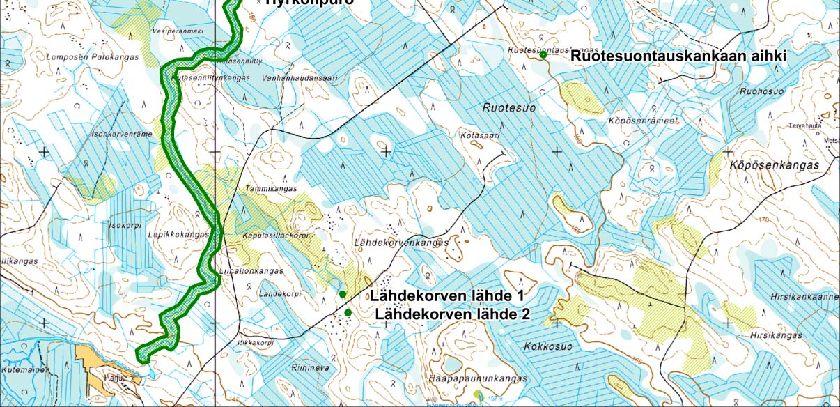 Selvityksen perusteella puro arvioitiin luonnontilaiseksi tai vähintäänkin luonnontilaisen kaltaiseksi.