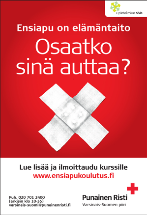 OSASTOKUULUMISIA VARSINAIS-SUOMESTA Defibrillaattori Mynämäen osastoon Mynämäen osaston ensiapuryhmä sai lahjoituksena defibrillaattorin ensiapupäivystys- ja -koulutuskäyttöön.