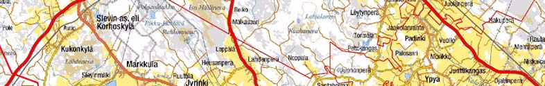 Tuohi-Säilynevan hankealue