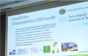 myös vastauksia kysymyksiin, mikä merkitys vaikkapa ilmansaasteilla ja katupölyllä on siitepölyjen aiheuttamaan terveyshaittaan.