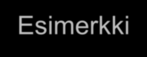 Esimerkki-ohjelma Data segment int g; void main(void) { Register (probably) register int i; float l1; Stack segment double *d; d = (double*)malloc(sizeof(double)); g = 10; l1