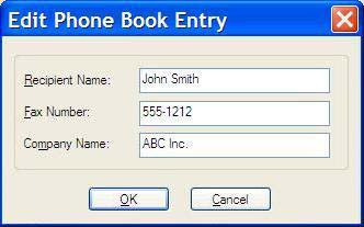 3. Valitse Edit Phone Book (Muokkaa puhelinluetteloa) -valintaikkunassa nimi ja napsauta Edit (Muokkaa) -painiketta.
