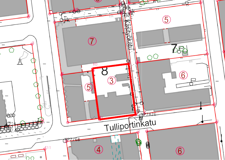 04/2017 Kiinteistöä 297-4-8-3 koskeva maankäyttösopimus / Talo-osakeyhtiö Kuopion Tulliportinkatu 27