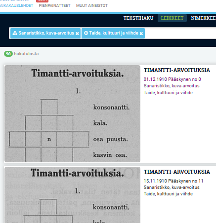 Mitä sinä etsisit?