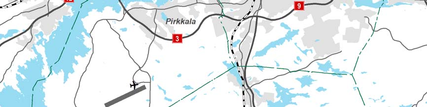 Helsinki Vaasa-välin valtatie 3 on yksi tärkeimmistä pääteistämme ja sen liikennemäärät ovat valtakunnallisesti katsottuna suuret erityisesti Tampereen