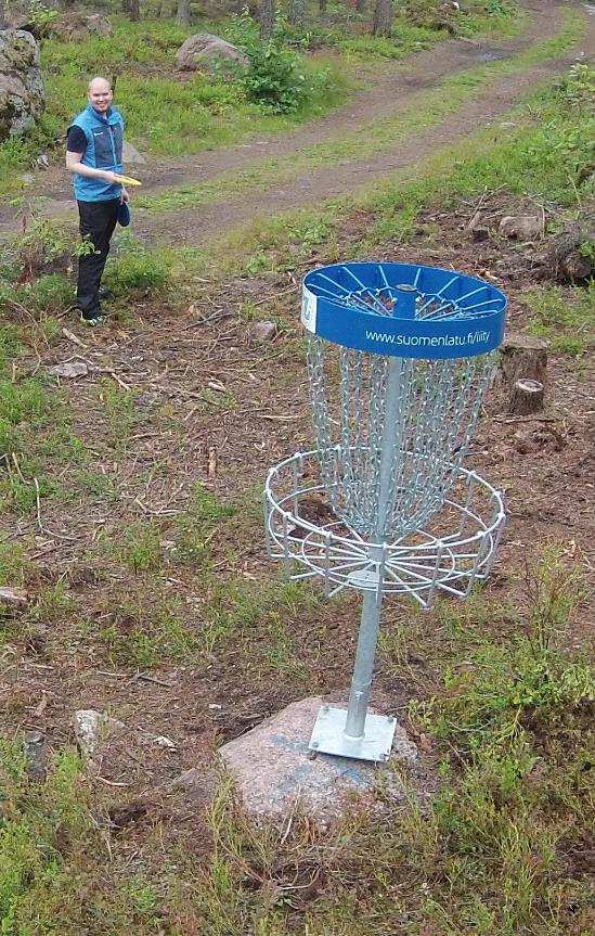 Frisbeegolfissa myös paljon potentiaalia uutena latulajina