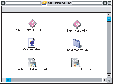 Vaihe 2 Ohjainten ja ohjelmien asentaminen Mac OS 9.1 9.2 Tärkeää Varmista, että olet noudattanut kaikkia ohjeita vaiheessa 1 Laitteen valmistelu sivuilla 4-9.
