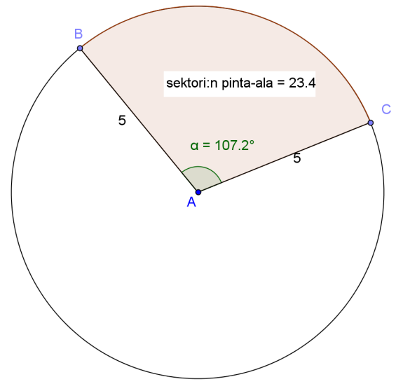 TYÖPAJA 1: Tasogeometriaa GeoGebran piirtoalue ja työvälineet Näissä harjoituksissa työskennellään näkymässä Näkymät->Geometria PIIRRÄ a) jana, jonka pituus on 3 b) kulma, jonka suuruus on 45 astetta