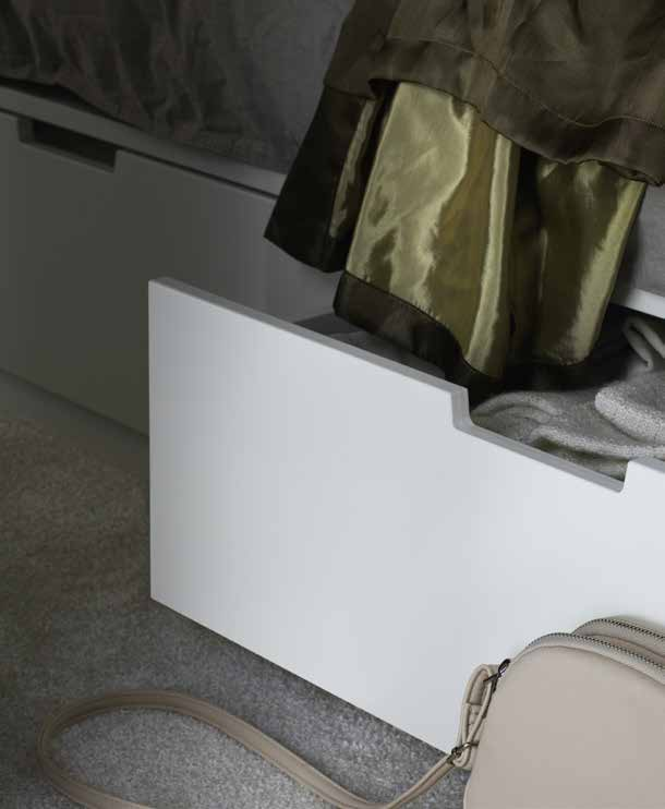 IKEA-UUTISKIRJE /HELMIKUU 2017 / 17 PH140733 NORDLI-SÄNGYNRUNKO Lisäyksenä jo olemassa olevaan NORDLI-mallistoon lanseeraamme nyt säilytystilaa sisältävän sängynrungon, josta tulee makuuhuoneen