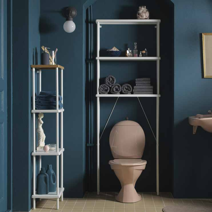 IKEA-UUTISKIRJE /HELMIKUU 2017 / 25 PH140752 DYNAN-KYLPYHUONESARJA Pienen kylpyhuoneen tilat voi maksimoida DYNAN-kylpyhuonesarjan tuotteilla.
