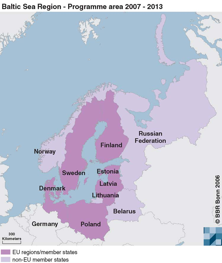 Eight EU Member States (Finland, Sweden, Denmark, Germany, Poland, Estonia, Latvia,
