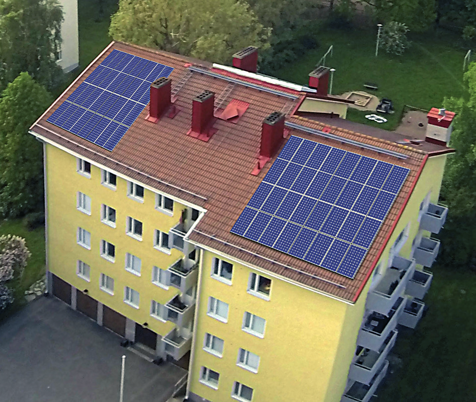 verkkoinvertterille, joka asennetaan
