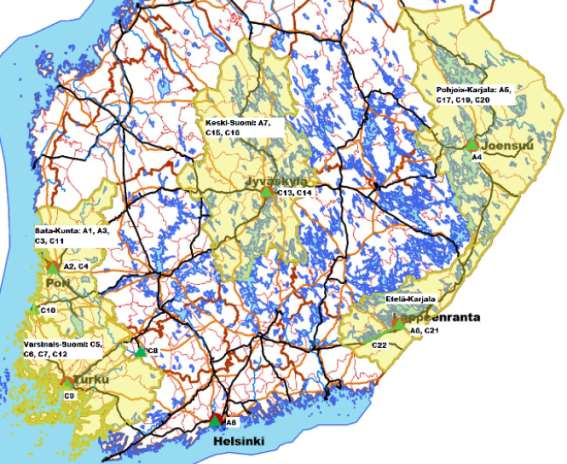 Alueelliset yhteistyöryhmät Mitä: Tukee jätesuunnitelman alueellista toimeenpanoa tiiviissä yhteistyössä ELYjen kanssa ja edistää kiertotaloutta ja materiaalitehokkuutta Tiekartan