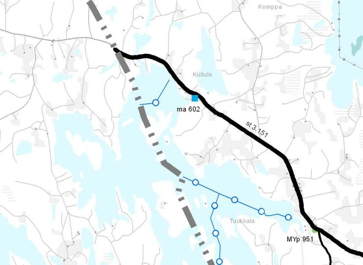 HIRVENSALMI Länsiosan rantaosayleiskaavamuutos 3 Suunnittelutilanne Maakuntakaava Hirvensalmi sisältyy Etelä-Savon maakuntakaavaan, jonka Ympäristöministeriö on vahvistanut 4.10.2010.