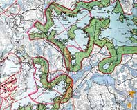 Kaavahanke keskeytyi Ympäristöministeriön suojelupäätöksen viivästymisestä johtuen.