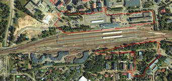 ASEMAKAAVAKOHTEET vuonna 2017 A1 Matkakeskus (kaava nro 01/010) Kaavamuutoksen tavoitteena on mahdollistaa uuden matka- ja tapahtumakeskuksen toteuttaminen, linja-autoterminaalin sijoittaminen uuteen