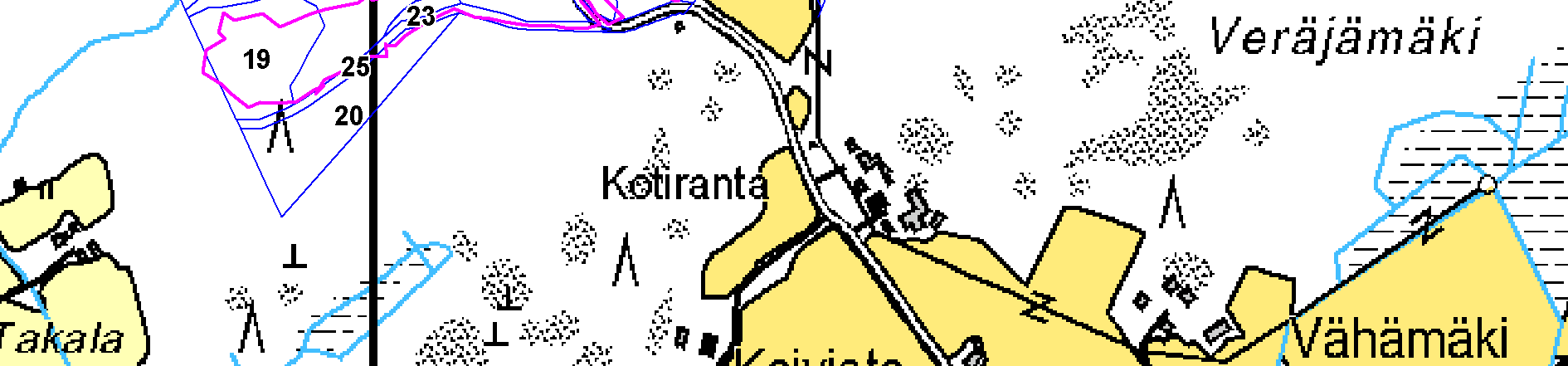 kartoitusjälki (kuljettu reitti)