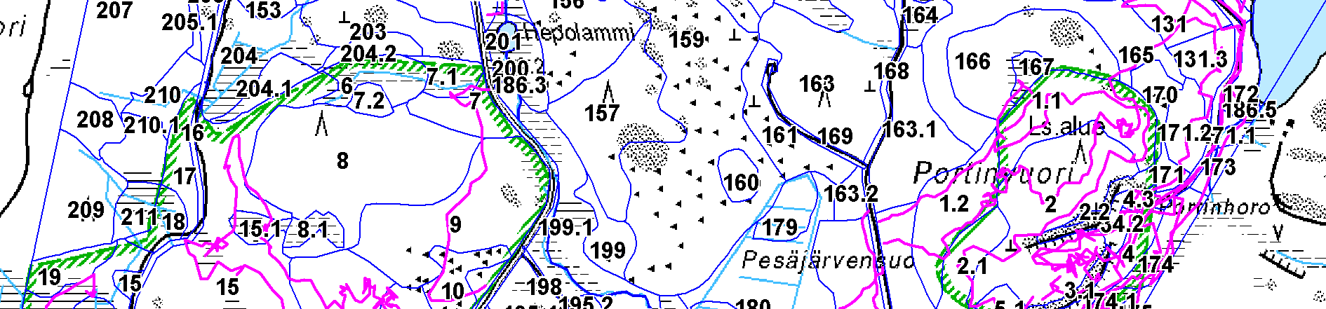 Niissä viihtyvät myös haavoilla kasvavat haapariippusammal ja aarnihiippasammal.