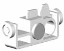 Plastic spacer ja Tilt rod support / Vaununyhdistäjä ja akselin keskituki Plastic spacer 89 mm Vaununyhdistäjä 89 mm 240 32089 500 pcs/kpl