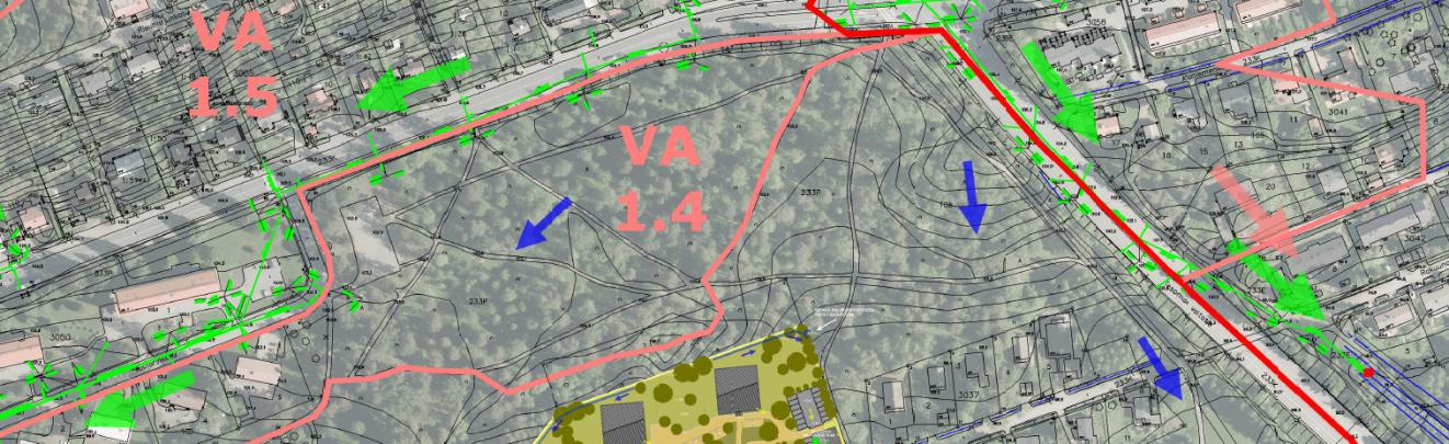 Raholan asemakaavan nro 8436 2 Kuva 2. Valuma-alue 1.3 Valuma-alueen 1.3 hulevedet johtuvat valuma-alueen etelälaidalla sijaitsevaan Tampereen kaupungin taimitarhaan ja imeytyvät siellä maaperään.