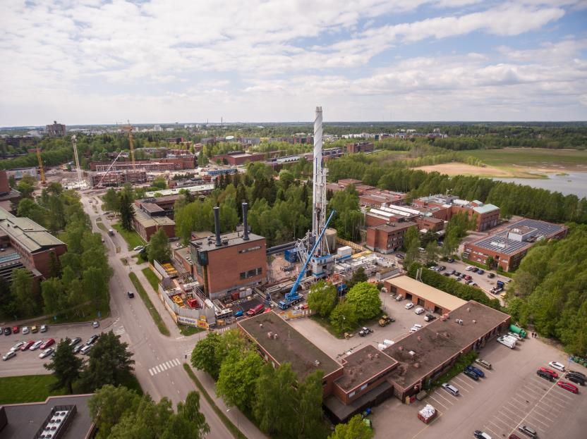 Porauskalusto Porauksessa käytetään