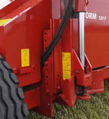 LELY STORM Tekniset tiedot STORM 130 P 130 P Profi Katkaisulaikan halkaisija (m) 1,30 Katkaisulaikan