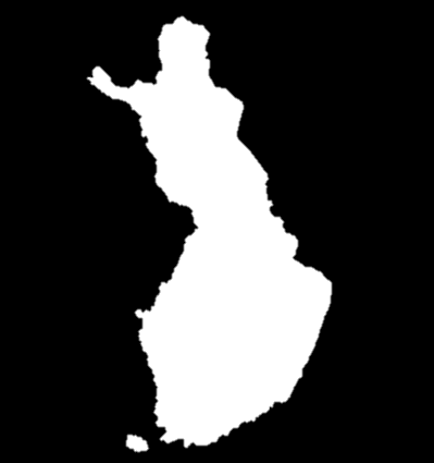 Finland in INTERREG IVC 5.4 m inhabitants 1.