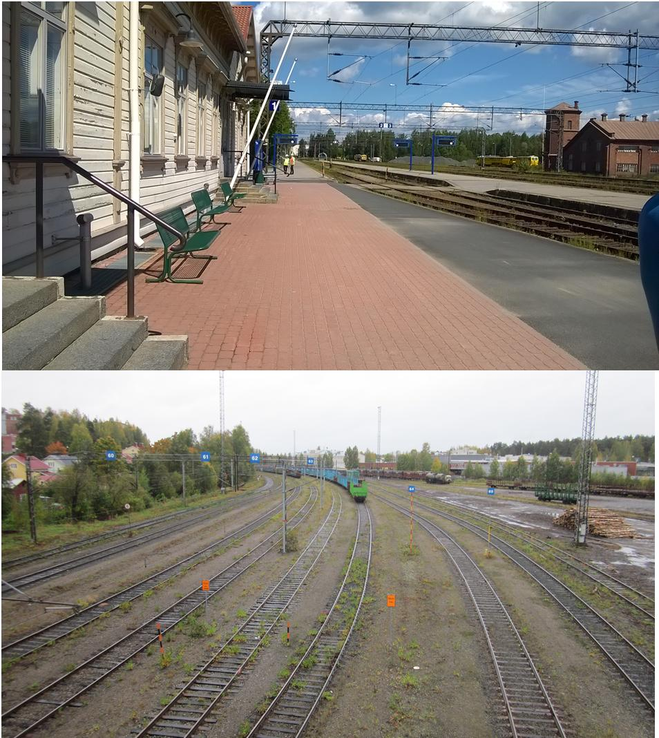 Ratapihan nykytilanne Nykytilanne Joensuun liikennepaikka muodostaa noin 3 km pitkän kapean alueen, joka on voimakkaasti maankäytön rajaama. Koko ratapihan alueella on asemakaava.